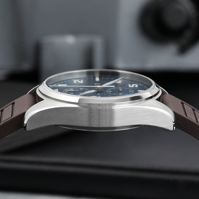 Militado 39mm Sapphire Crystal Chronograph Watch ML04