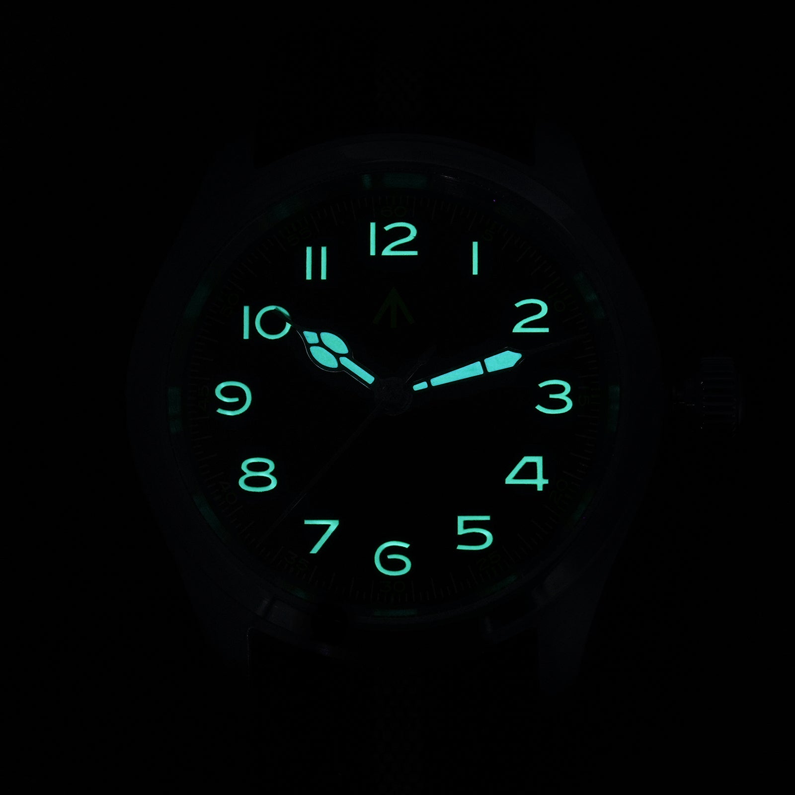 Militado 36 mm Reloj de campo de cuarzo D12 - Agujas tipo lápiz