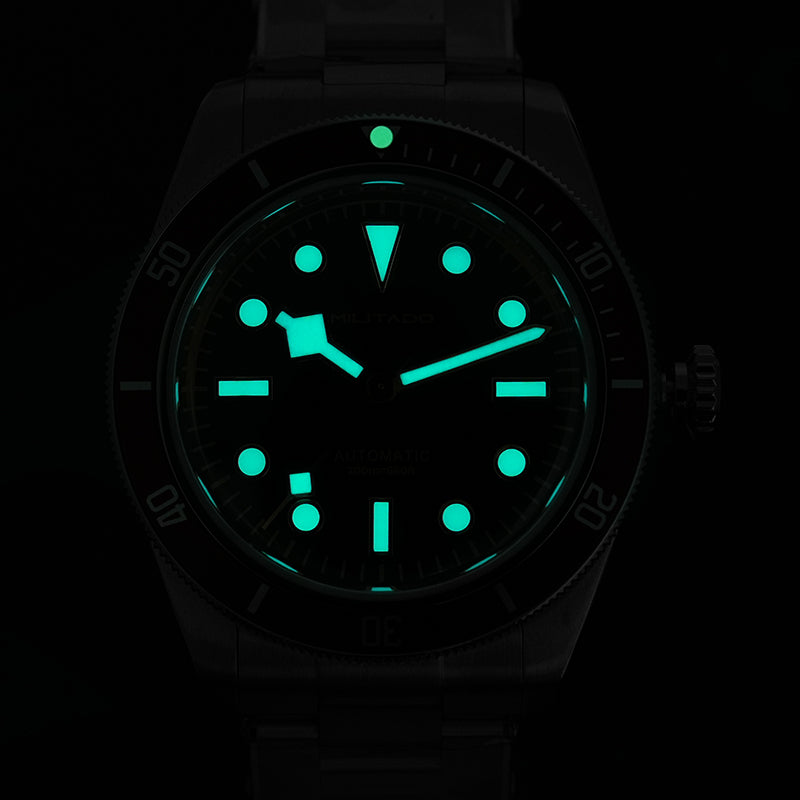 Militado 38mm NH35 Automatic BB58 Retro Watch ML06