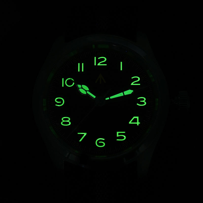 Metal Bracelet Available ! Militado 38mm Retro VH31 Military Watch ML08