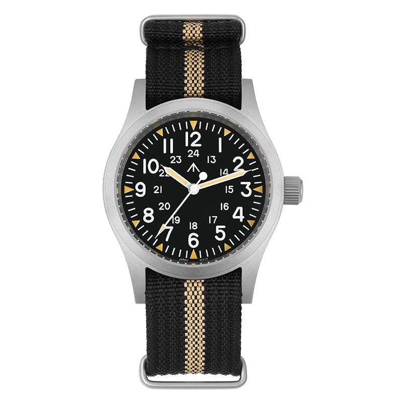 ★Flash Sell ★ Militado 38mm Field Watch ML05 Date Window Version