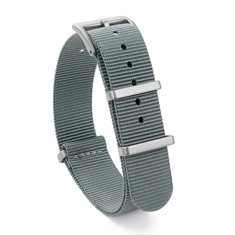 High Quality Nylon Watch Band Sandblast Buckle 19mm