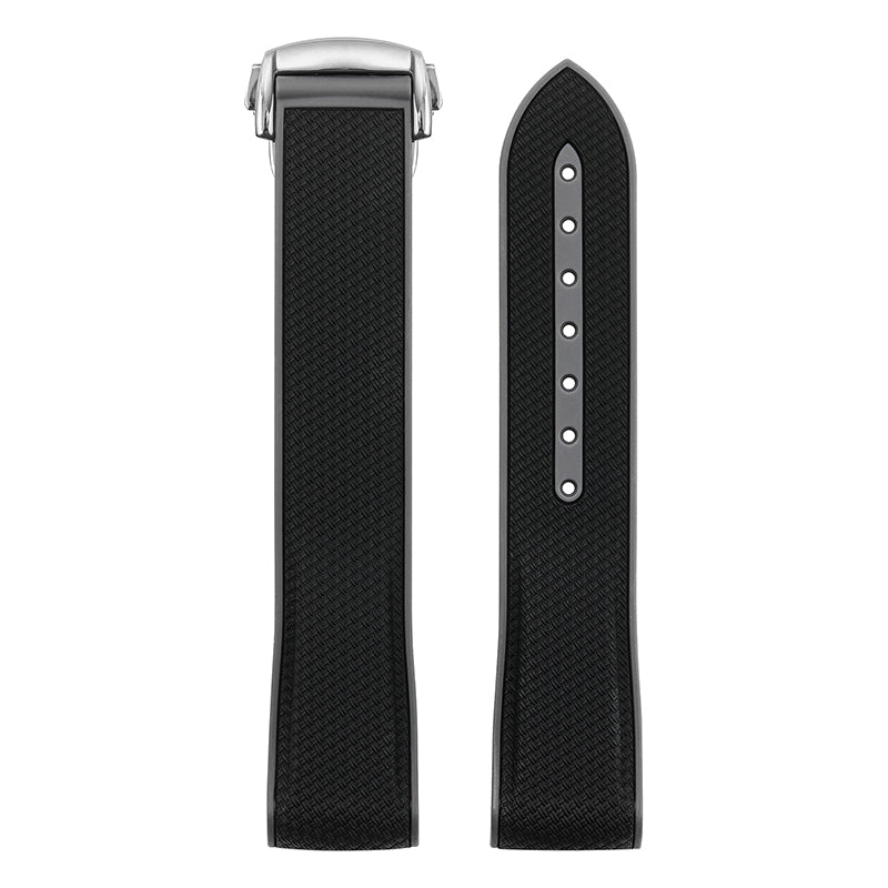 Soft Rubber Watch Band Silicone Watch Strap FKM Strap 20mm 22mm