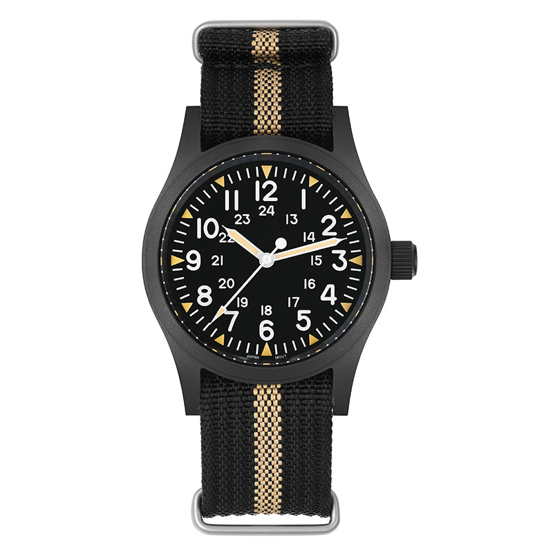 ★SuperOfertas ★Militado 38mm Reloj militar de campo con cristal de zafiro ML05