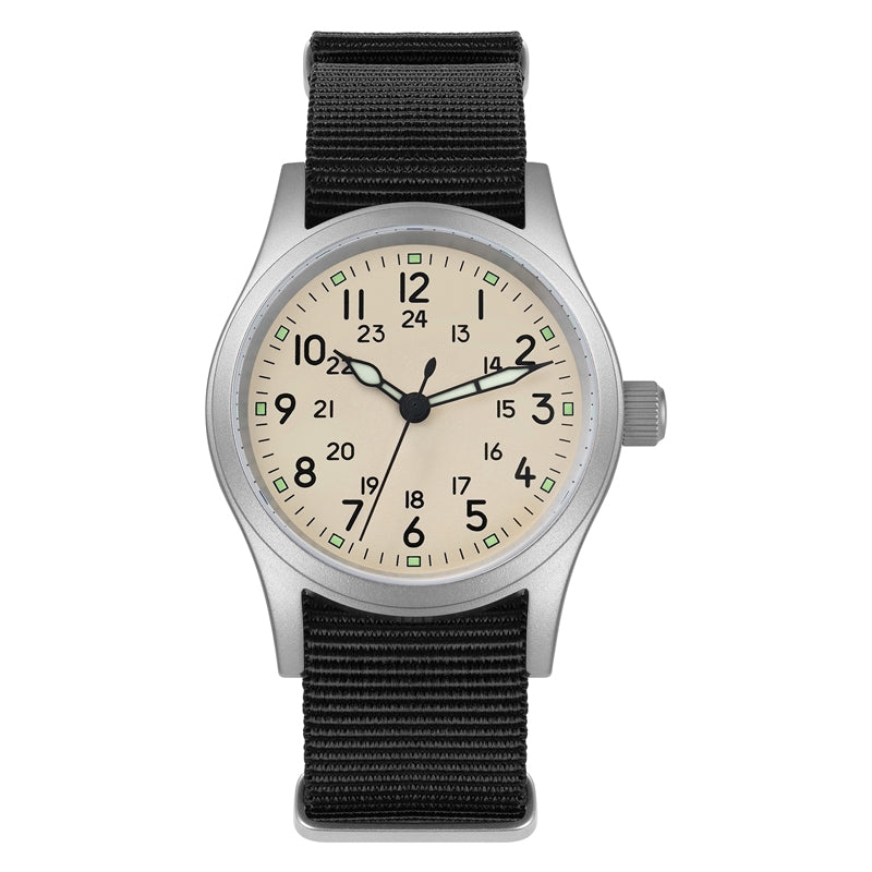 ★SuperOfertas ★Militado 38mm Reloj militar de campo con cristal de zafiro ML05