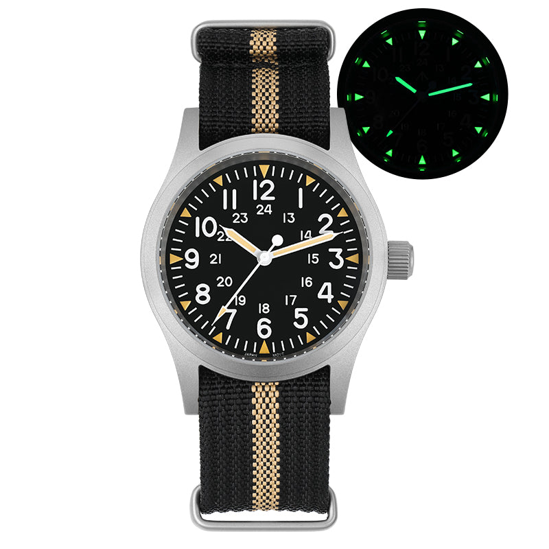 Militado 38mm VH31 Field Watch ML05