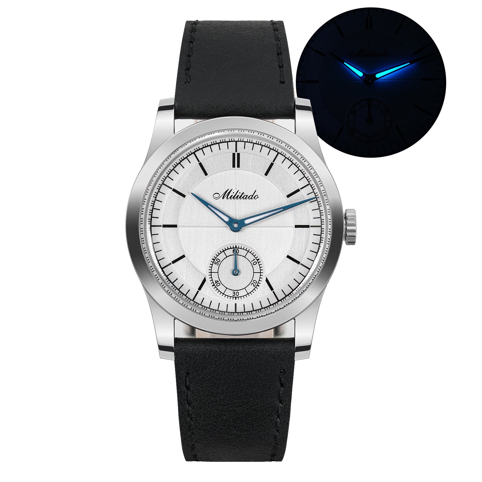 ★Flash Sale★ Militado 36mm Retro Dress Watch ML09