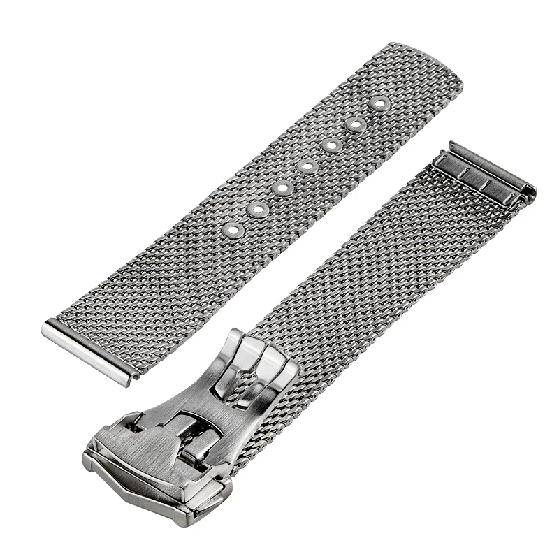 Superior High Quality Adjustable Stainless Steel Mesh Band 20mm