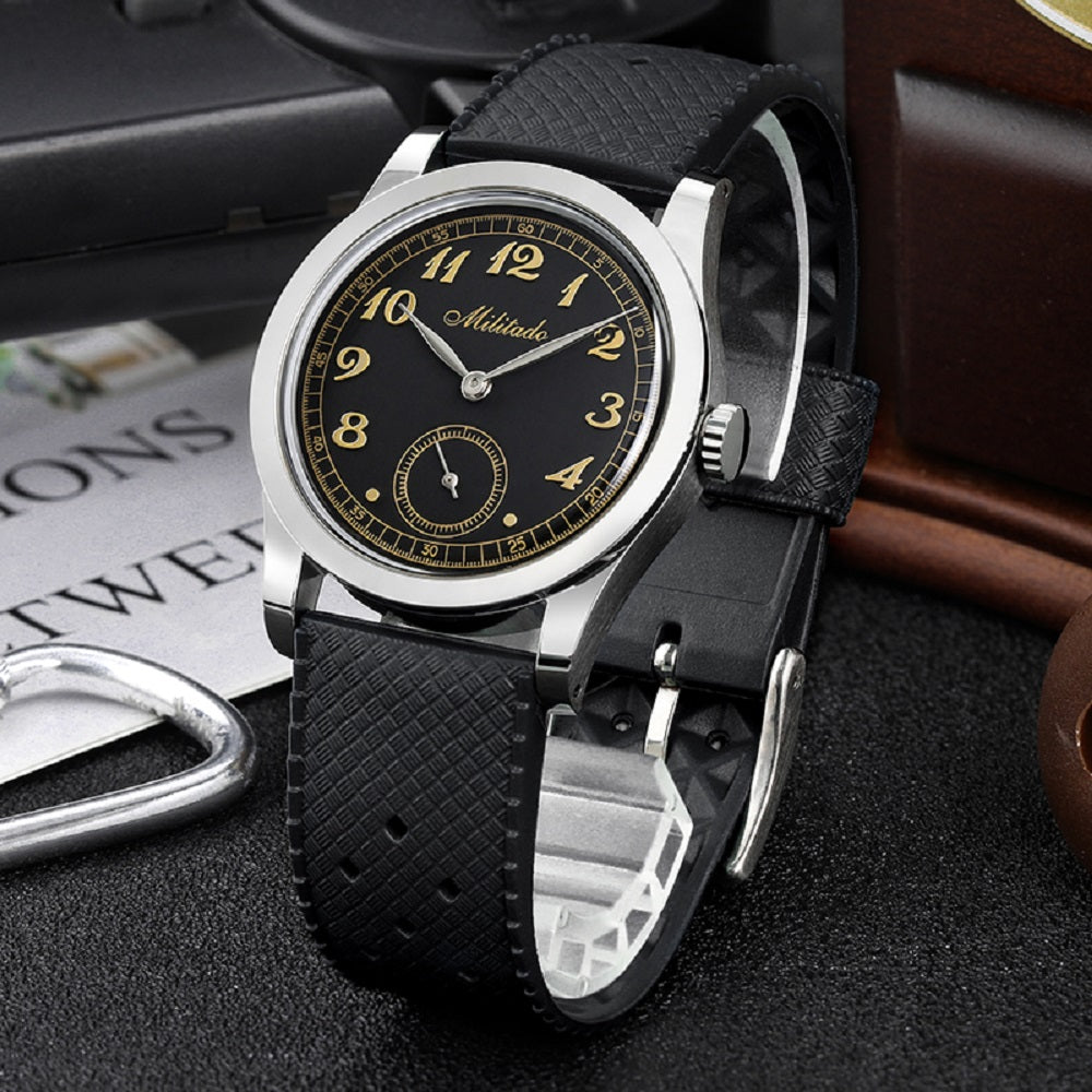 Militado 36mm Retro Quartz Watch VD78 Movement ML01