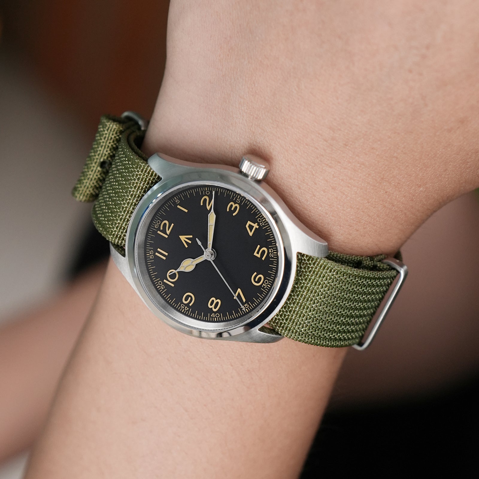 Militado 38mm Vintage VH31 Field Watch ML08