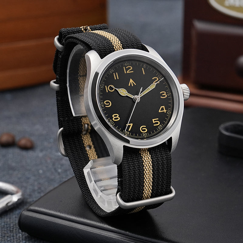 Militado 38mm Vintage VH31 Field Watch ML08