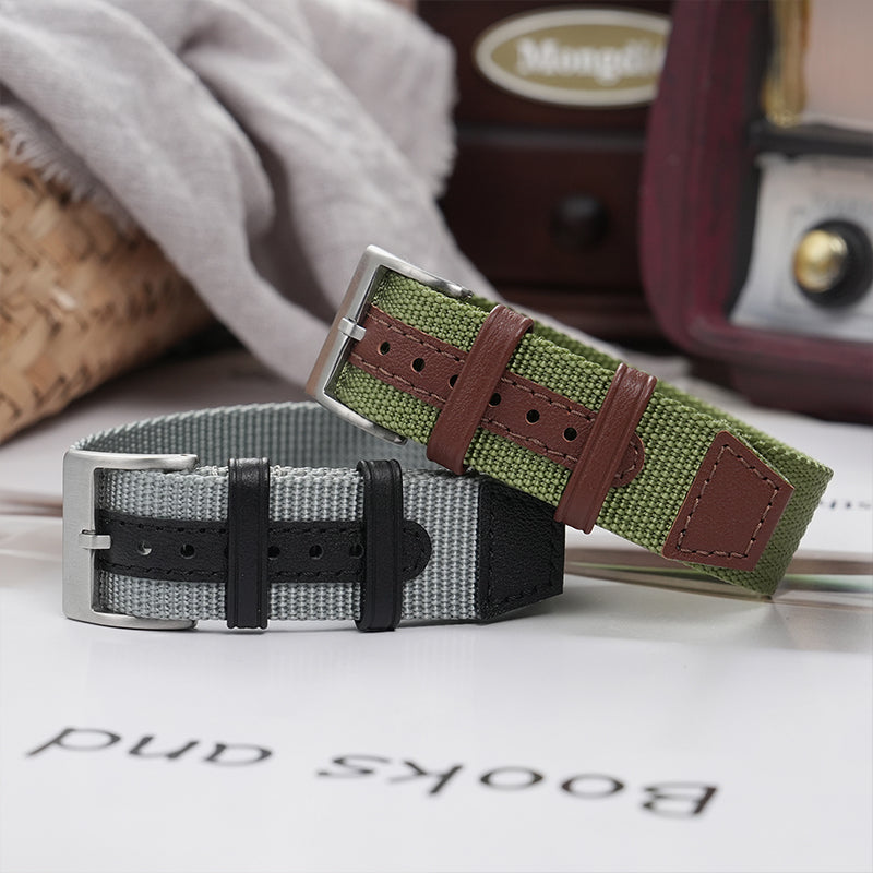 High Quality Nylon Watch Band For Military Watch Field Watch 18mm 20mm 22mm