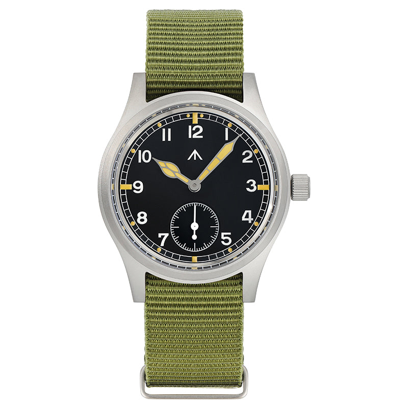 Militado 36 mm D12 Reloj de campo de cuarzo - Agujas tipo espada