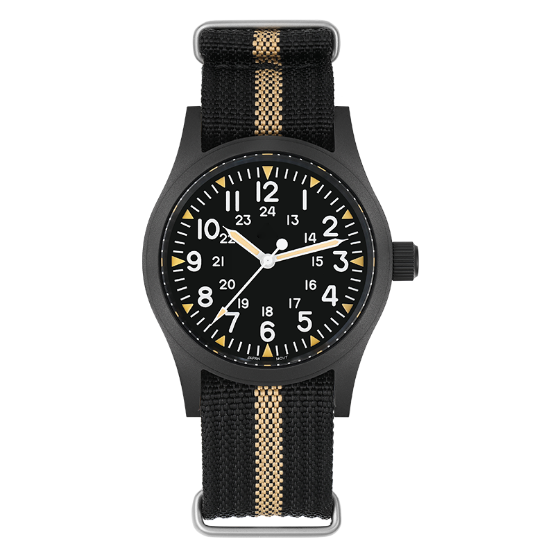 Militado 38mm Sapphire Crystal Field Military Watch ML05