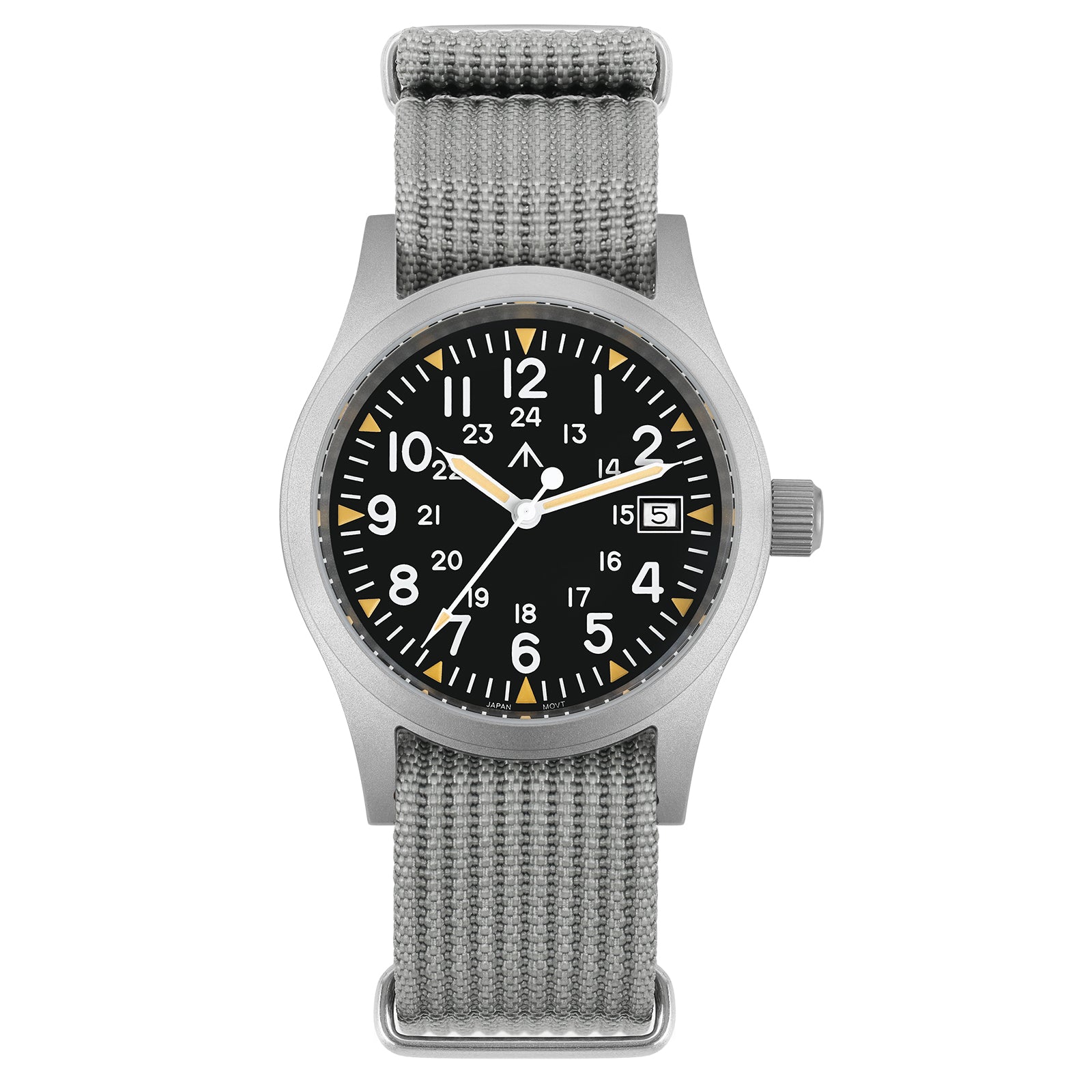 ★Flash Sell ★ Militado 38mm Field Watch ML05 Date Window Version