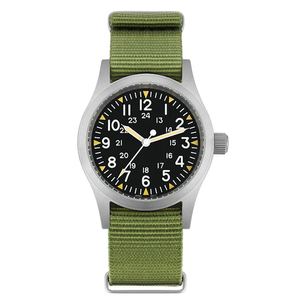 ★Flash Sell ★ Militado 38mm Field Watch ML05 Date Window Version