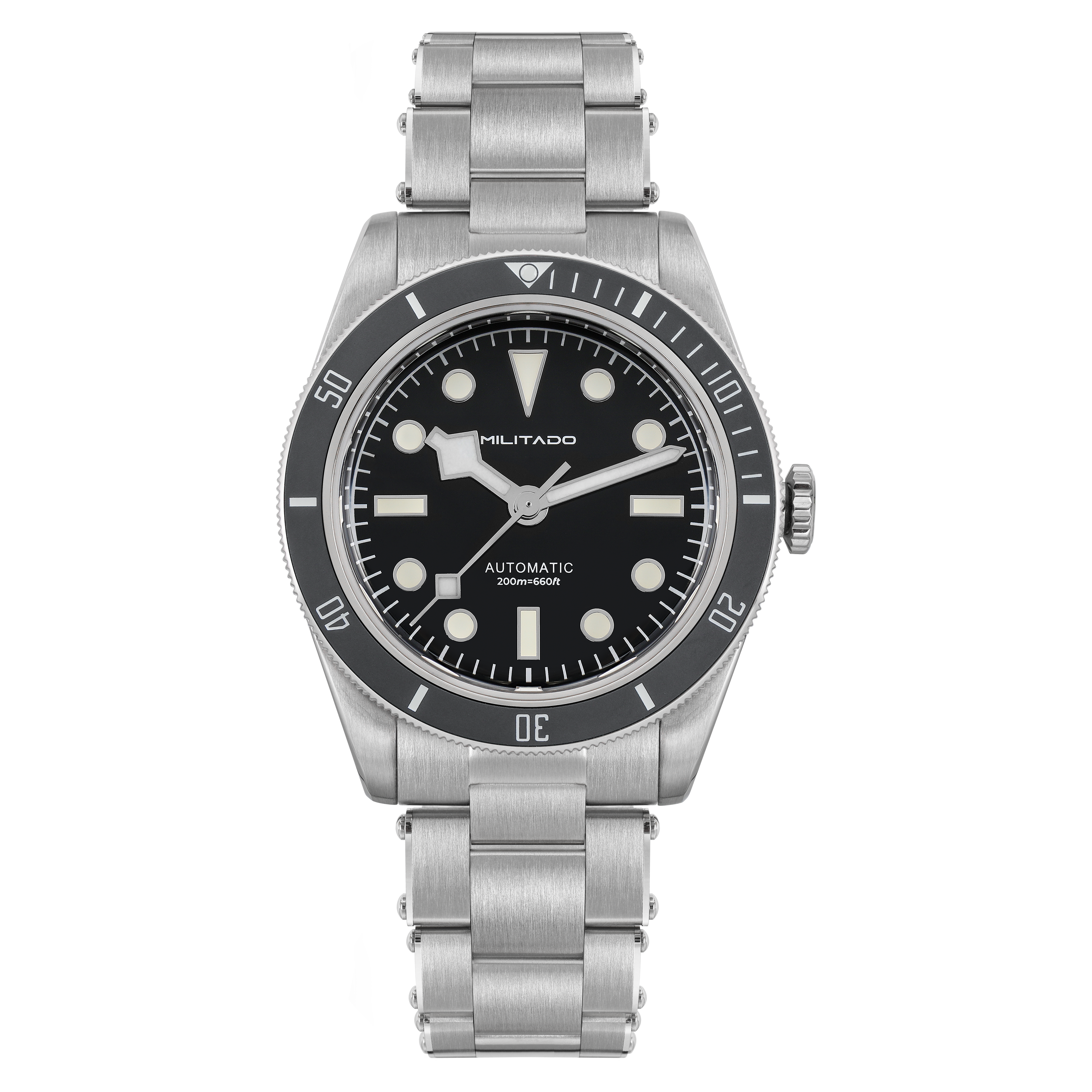 Militado 38mm NH35 Automatic BB58 Retro Watch ML06