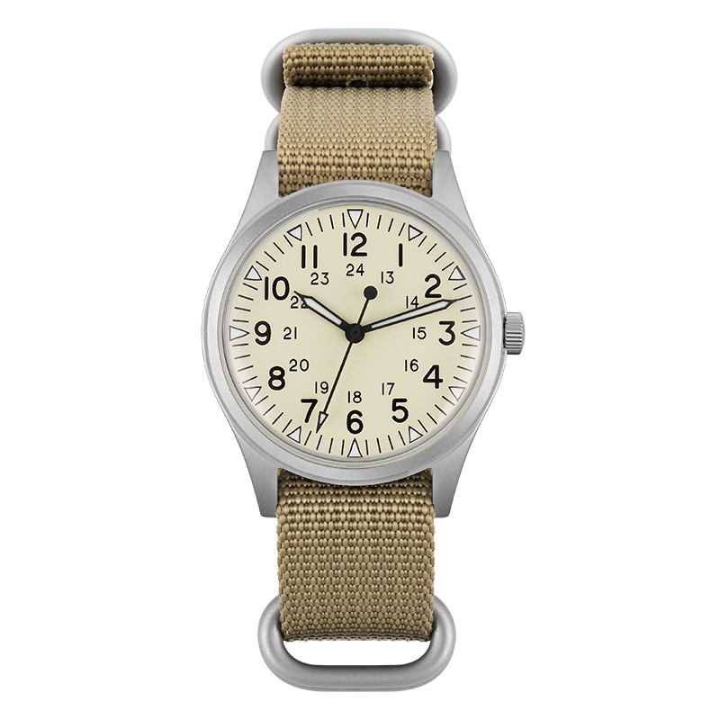 ★SuperOfertas ★Militado 36mm Reloj militar de campo color caqui