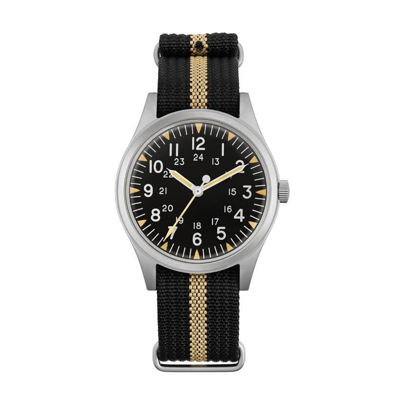 Militado 36mm High Domed VH31 Field Watch ML07