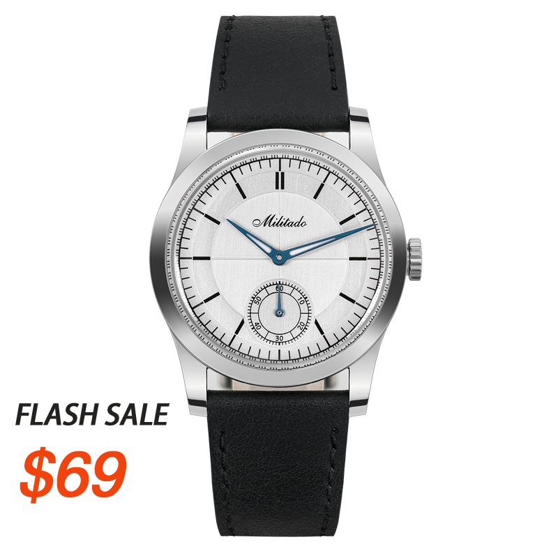 ★New Year Flash Sale★Militado 36mm Retro Dress Watch ML09