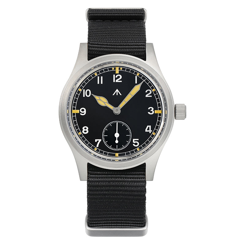 Militado 36mm D12 Quartz Field Watch Cathedral Hands